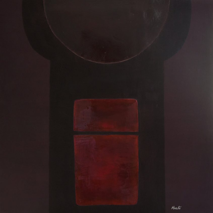 L’APPROCHE (THE APPROACH) / 39×39″ / 100x100cm